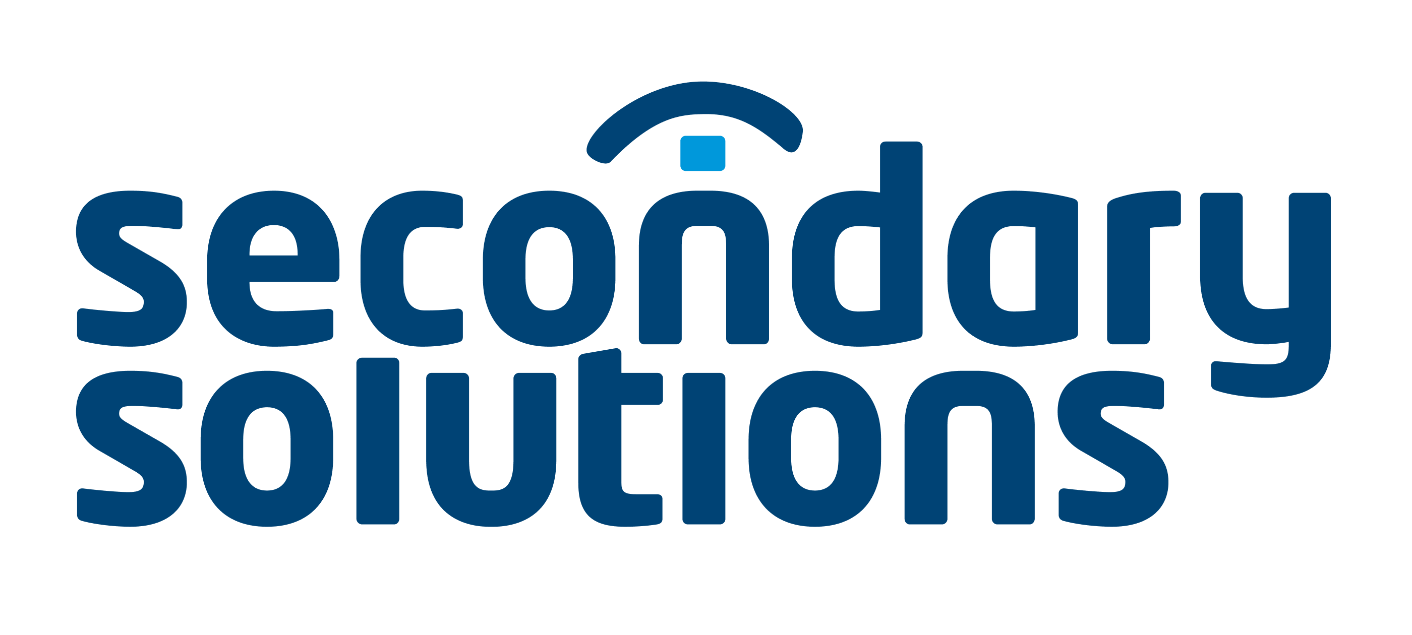 Secondary Solutions Logo in Blue