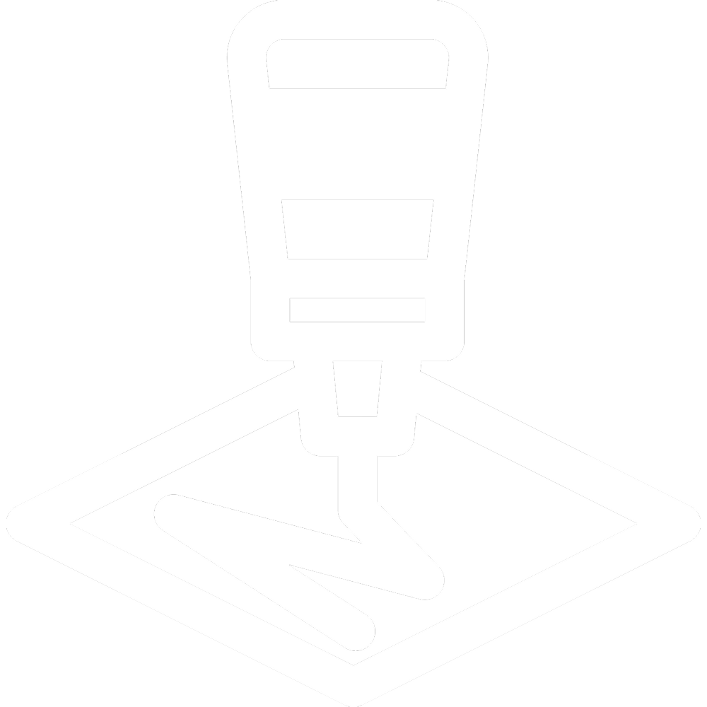 A glue bottle applying glue to a surface, symbolizing Glue and Adhesive services provided by Secondary Solutions